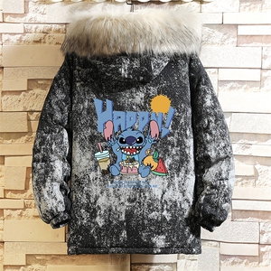 MC49077-P135日系潮衣男大码派克服男工装服外套袄砖墙,大码蛋糕裙搭配图片
