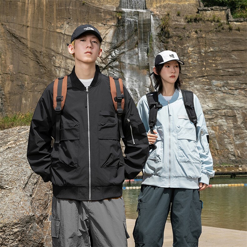 户外冲锋衣男女2026新款防风防水登山服外套 A436-2573-P80图片