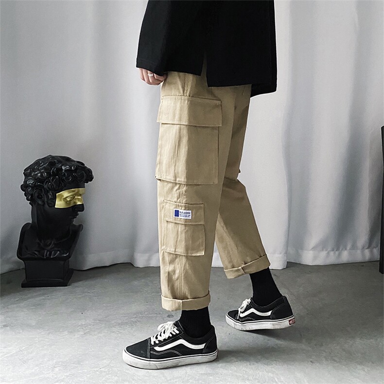 加绒2020男休闲裤束脚裤运动裤九分裤工装裤1269特批40加绒50,男装休闲裤,星座718-1