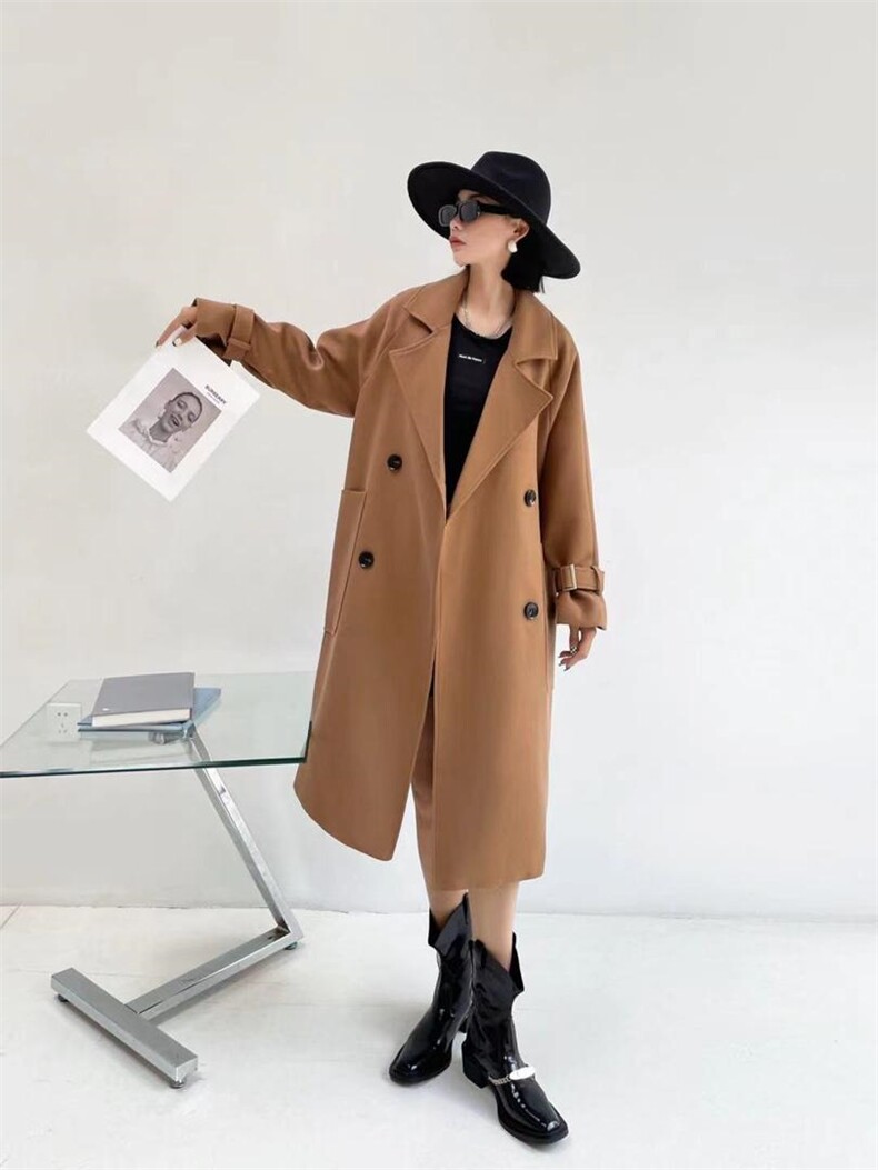 新款静纺大衣火爆补单中，二色四码，其它，佰尚仑