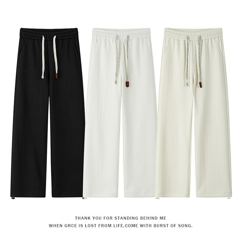 特批P35无差价2025春季新款面层：聚酯纤维98.6%氨纶1.4%K5683，男装休闲裤，电商A001