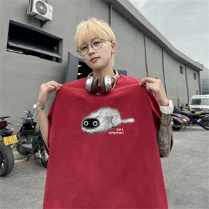 220G夏季新款纯棉圆领短袖T恤DT451-特P19控38图片