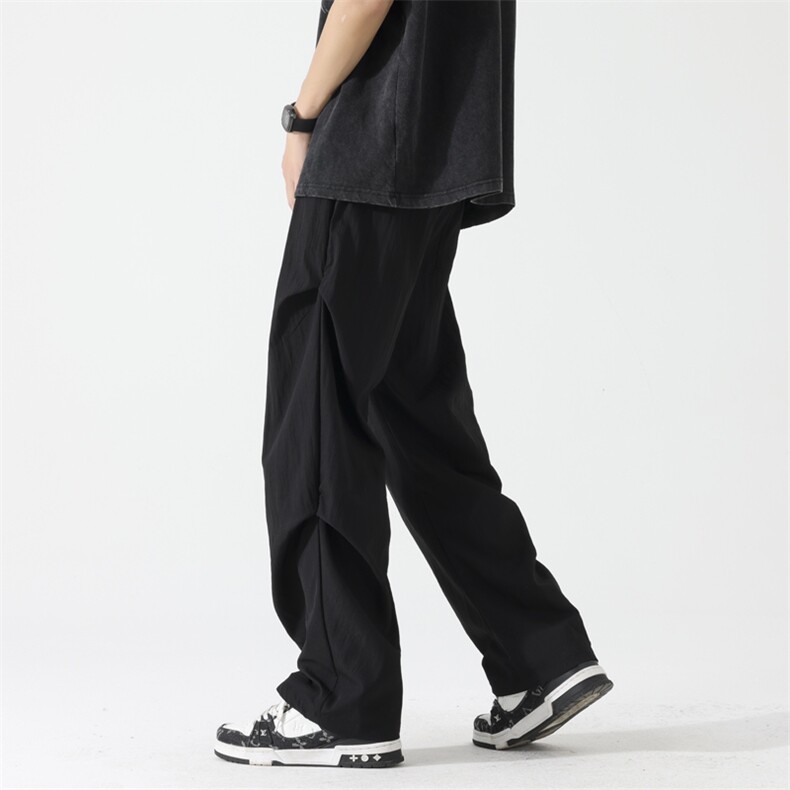 量大优供视频夏季直筒宽松阔腿男女休闲裤CK31特P28控58M-4XL,男装休闲裤,电商B325