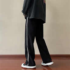 灯芯绒休闲裤男宽松休闲裤2022潮男百搭ins港风潮男裤K01707-P35，男装休闲裤，星座308B-1