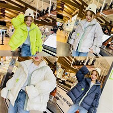 羽绒服火热订单中，女装羽绒服，拉嘉图