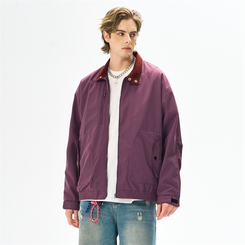 美式高街山系外套春季新款工装底特律宽松休闲夹克JK3506P75,男装夹克,星座309（原A406）