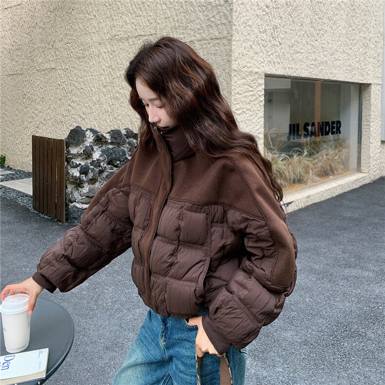 2025冬装新款简约时尚羽绒服205-H057-P295-K438,女装羽绒服,浙宝205
