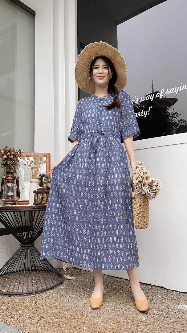 纯苎连衣裙小衫裤子裙子衬衣 时尚风 风淑女风休闲风，女装连衣裙，川哲