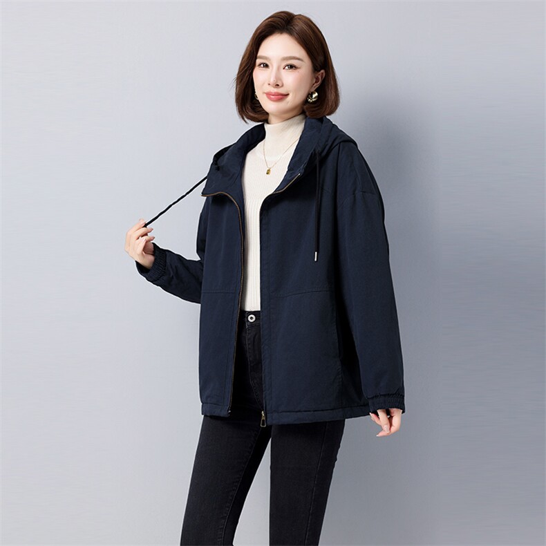 2024冬季加厚保暖纯棉款派克服911款,女装派克服,秋牧寒烟