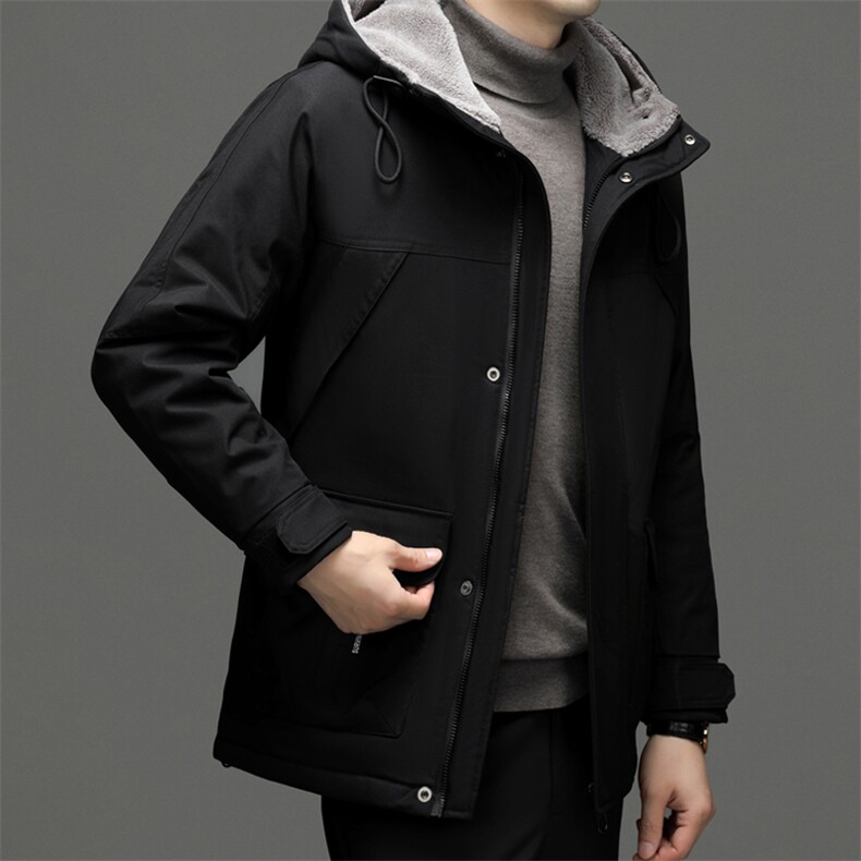 BZX6808钱塘2020-2秋冬新款男士连帽时尚休闲保暖颗粒外套P215,男装夹克,钱塘207-2