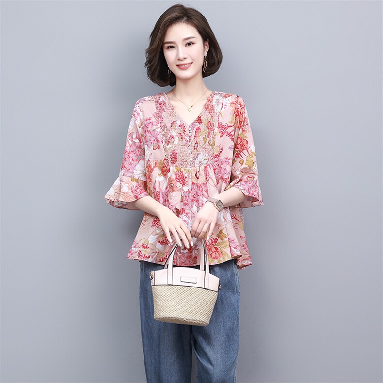 2023夏装新款经典高雅舒适休闲显瘦潮流简约时尚上衣,女装连衣裙,独衣靓
