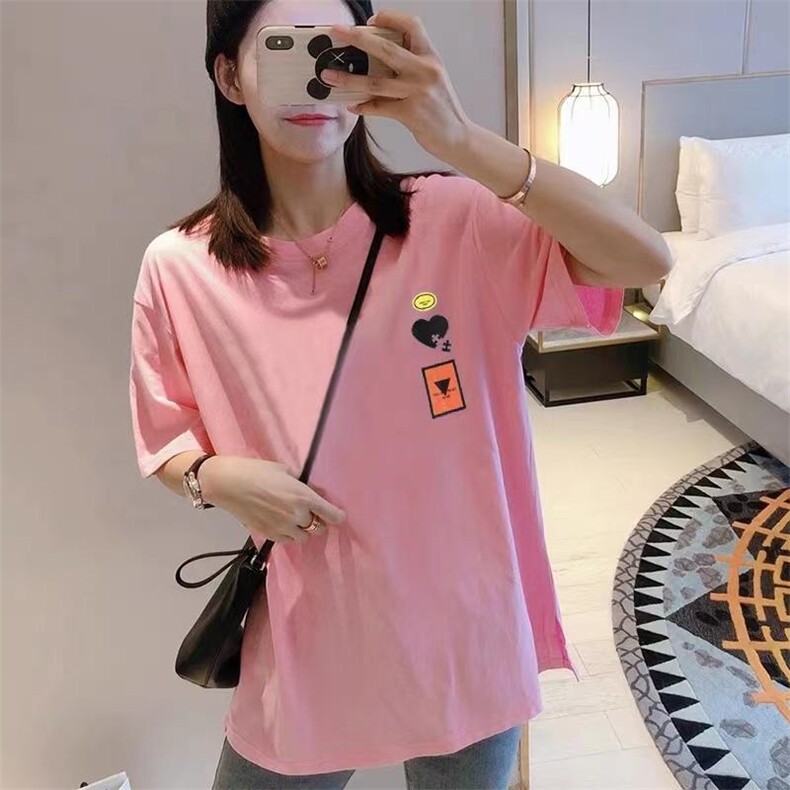 夏季新品短袖T恤,女装T恤,木橙紫 MC·Z
