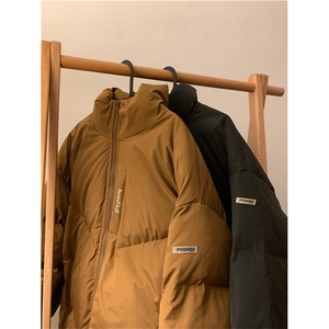 2022加厚棉衣男冬季简约宽松百搭潮流面包服男外套MY06587-P75图片