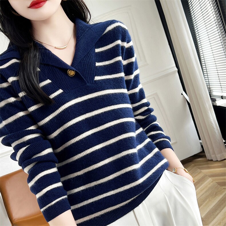 女士秋冬羊毛衫羊毛保暖舒适简约时尚，女装羊毛衫，蒙莲贝斯