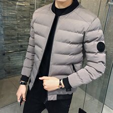 2020冬装新款立领保暖棉服男潮流百搭棉衣外套A438-1733，男装棉衣，电商A438
