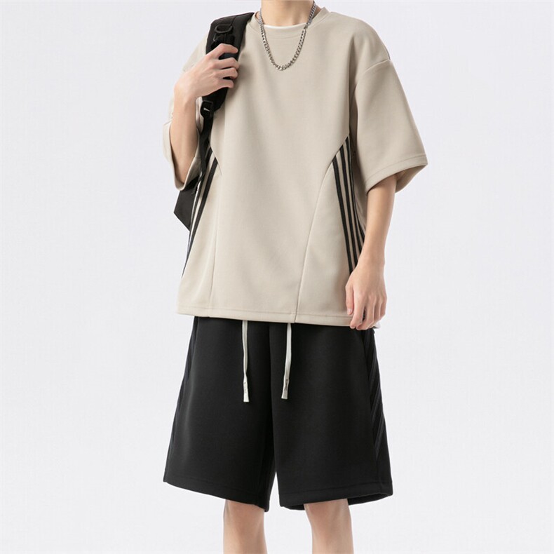 新款休闲夏季短袖套装图片