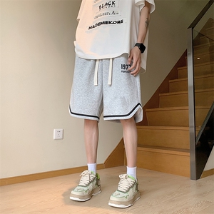DK6967P35木楼梯 华棉短裤篮球大码宽松户外时尚休闲夏季短裤男图片