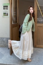 现货主推新款小香风双面羊毛呢小个子短外套，女装双面呢大衣，丝露依尚（原SL）