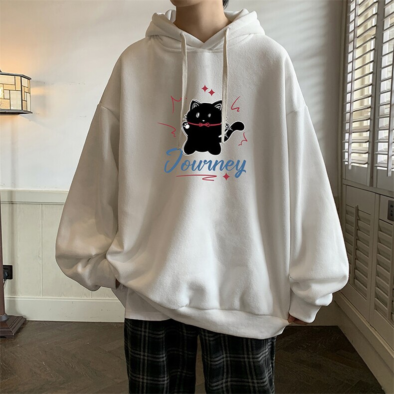 连帽卫衣男大码胖子帽衫大号运动服WY2412-P35图片