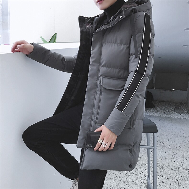 2021新款男士中长款棉衣冬季棉服外套加厚棉袄DS209T,男装棉衣,电商A102