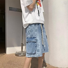 青春流行ins男直筒水洗牛仔裤DG3022P46，男装牛仔裤，星座1116-2