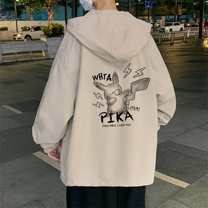 ！港风风衣男短款长袖夹克男休闲外套男上衣男DJK306-P45图片