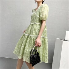 20122年新款轻熟风减龄时尚连衣裙，女装连衣裙，序儿