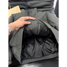 现货美式高街休闲夹克冬季立领纯色三防户外工装加厚棉服外套，男装夹克，电商A486