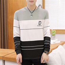 大货已备秋季跑量款长袖T恤圆领韩版男士卫衣电商A112-W2719-P16，男装卫衣，星座1206（原A206）