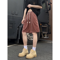 A178男女同款冰丝速干短裤休闲夏季外穿宽松休闲裤DK161-P28，男装牛仔裤，电商A178