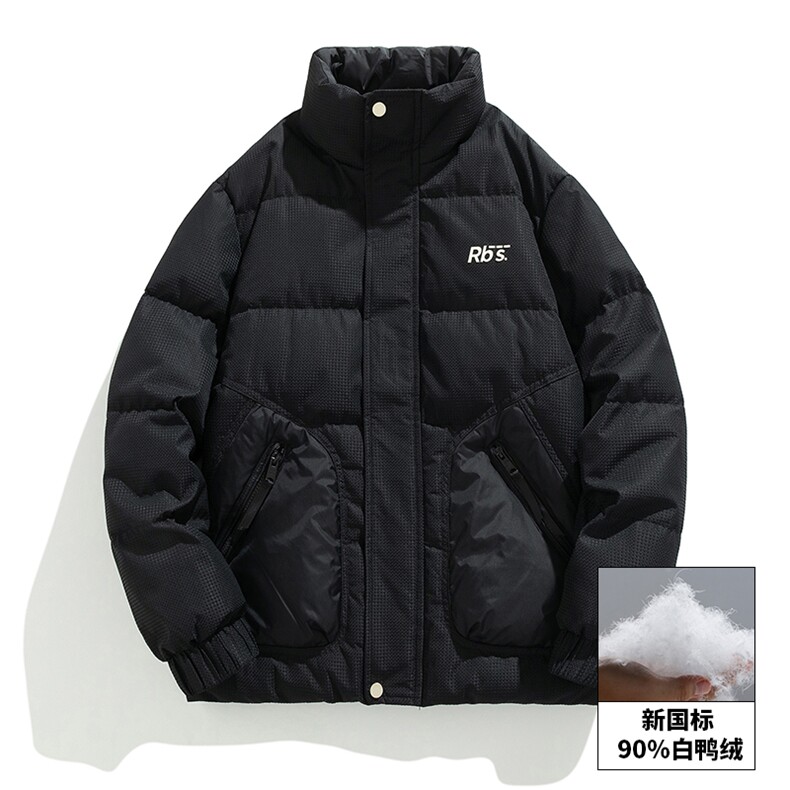 新标90白鸭绒新款高品质羽绒服情侣外套A068-DWYRY07-TP198,男装羽绒服,电商A068