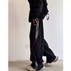 wassuphappy美式冲锋裤男士春秋款夏季薄款户外运动裤休闲长裤子，男装休闲裤，星座1001-1