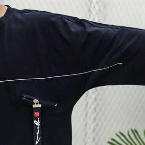 女装类目2021港风男女七分袖短袖t恤衫情侣装宽松中袖体恤T02图片