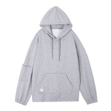 出货中20秋款新款袖子口袋连帽卫衣262A-A085-P80-K138，女装卫衣/绒衫，Yologo