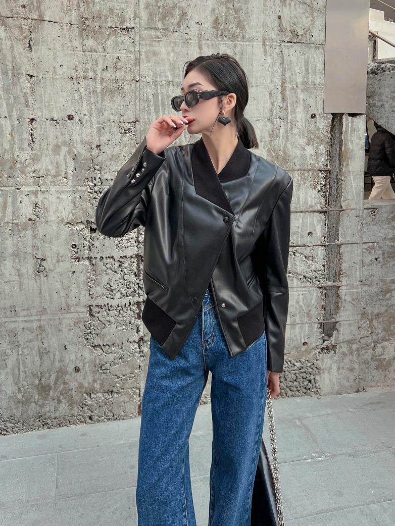 （现货）皮衣，女装皮衣，伊娜蕾尔