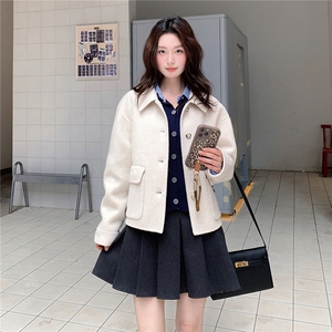 【现货】双面尼短款外套D208 P215K298图片