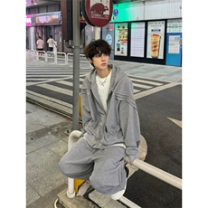高质量小众设计感开衫卫衣ZW0109-P50，男装卫衣，星座313A(原308A-2)