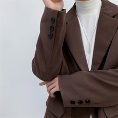 春秋西服小西装男潮流时尚休闲外套XF001-P75，男装西服，星座210-1