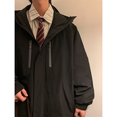 2024春季款户外工装连帽宽松夹克帅气防风百搭外套CYJK9237-P75，男装夹克，电商A128