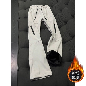 加绒冲锋裤男冬季东北防寒工装裤防风防水户外滑雪裤LC31233-P43,男装工装外套,星座1008