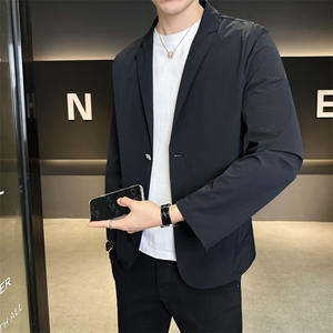 春季新款商务风西装外套男休闲西服男士西服JK02628-P83图片