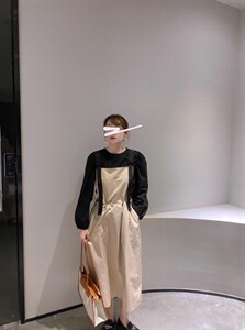 两件套背心裙图片
