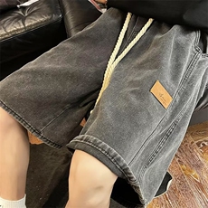 高街水洗牛仔裤男牛仔短裤B803P33，男装牛仔裤，星座1116-2