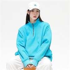 秋季新款基础纯色潮流宽松半高领休闲卫衣情侣款A305-EY-3617-P65，男装卫衣，电商B306