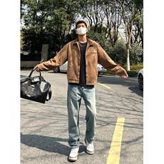 【有货】哈林顿外套男高级感春秋美式复古工装夹克JK7705CC-特P65，男装夹克，星座1007（原301D）