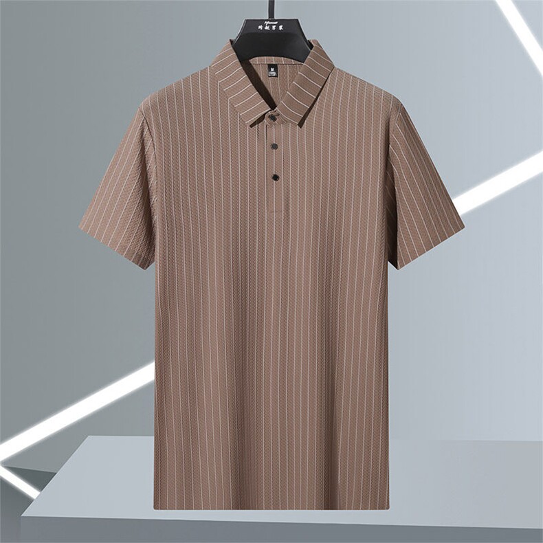 夏季男士冰丝潮流plolo衫商务舒适休闲百搭中青年上衣1167-P36，男装Polo衫，电商B306