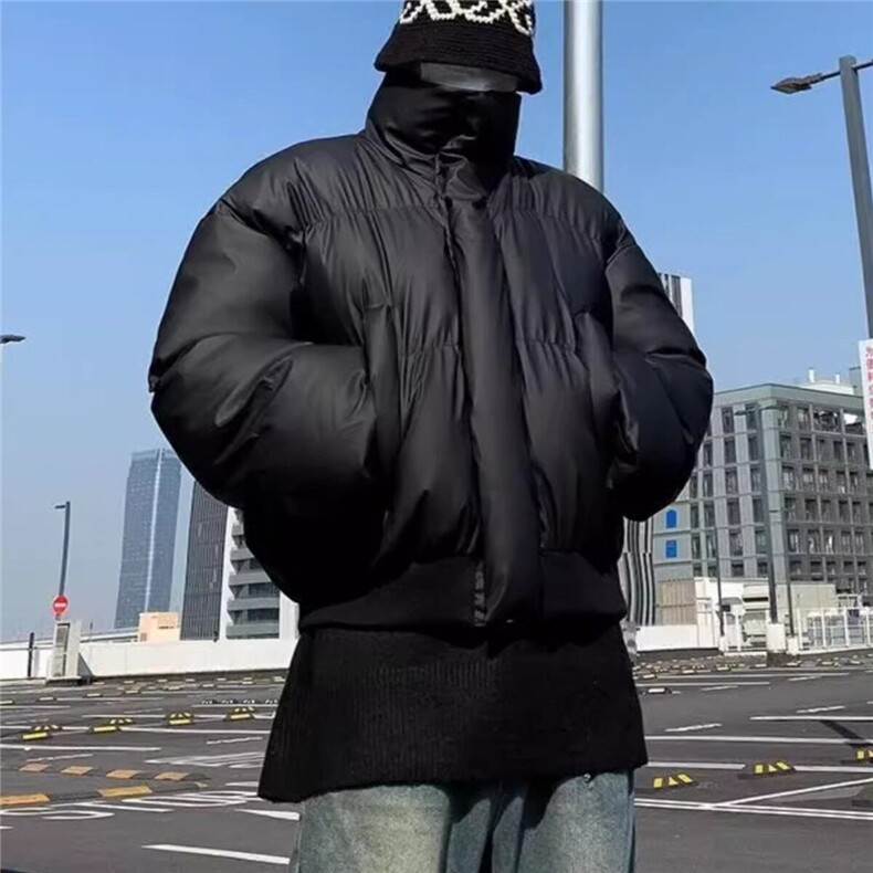 复古短款pu皮棉服男冬季棉衣外套MY258P80直播,男装棉衣,星座1904A-1