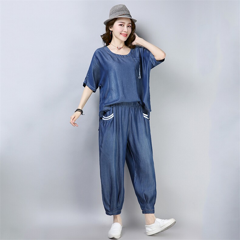 套装/套裙2021年夏季时尚气质休闲潮流拼接宽松,女装套装/套裙,叶笙衣