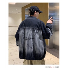 网络图现货牛仔外套男生秋冬夹克外套RJK8910-P78，男装工装外套，星座1005-4