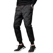 1099-P1402020冬款羽绒裤90白鸭绒男休闲保暖裤子-，男装棉裤，电商A211